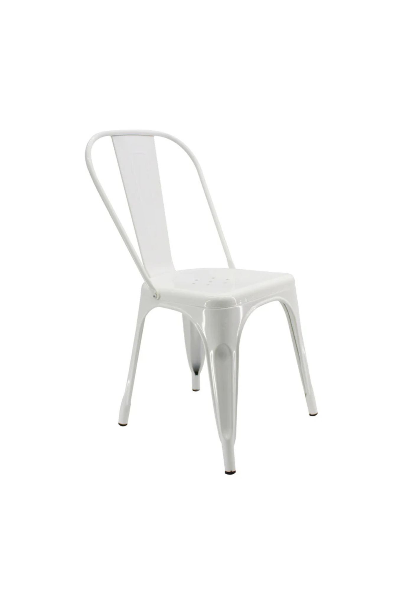 Silla Titan Tipo Tolix Blanca