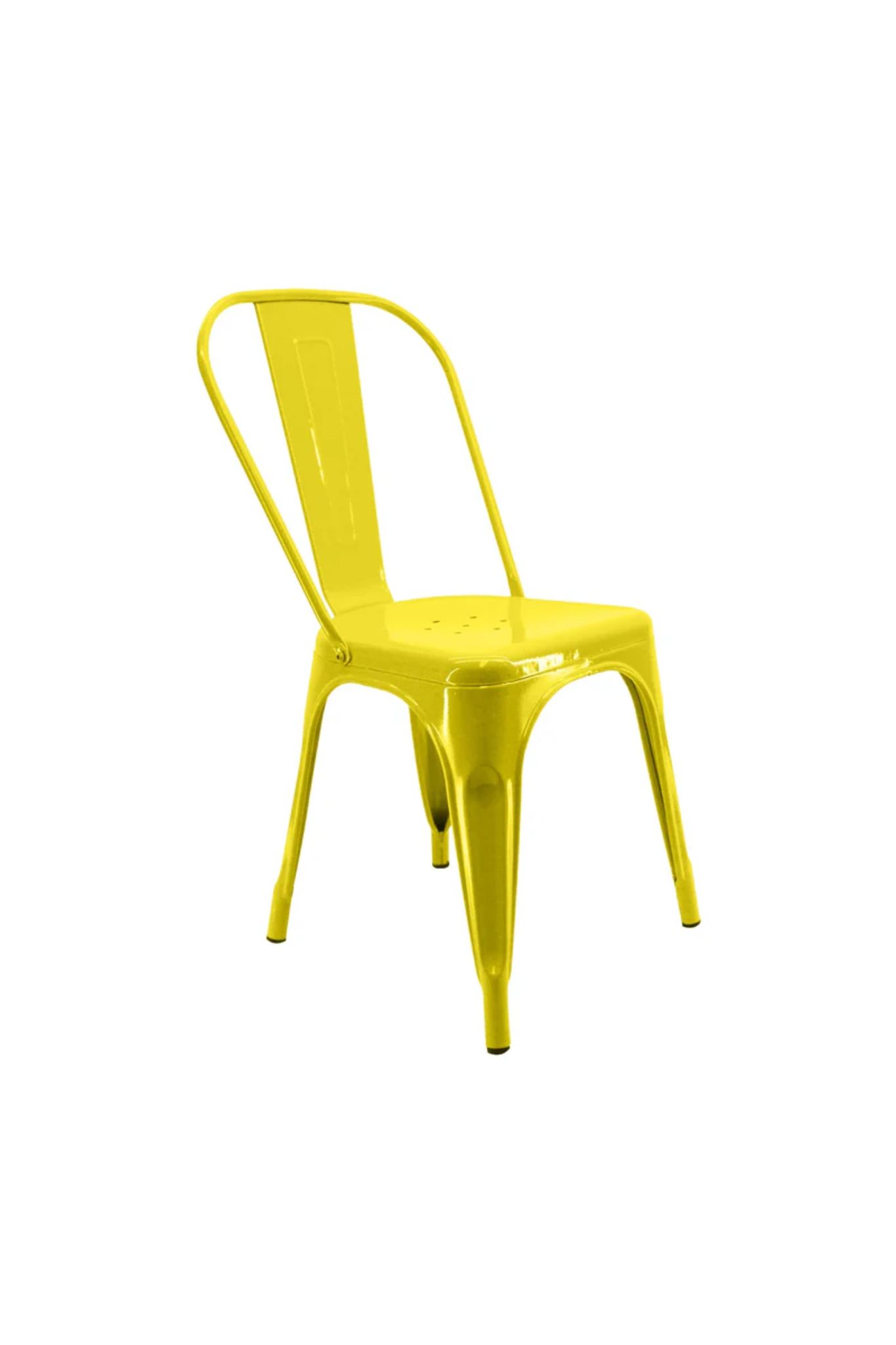 Silla Titan Tipo Tolix Amarilla