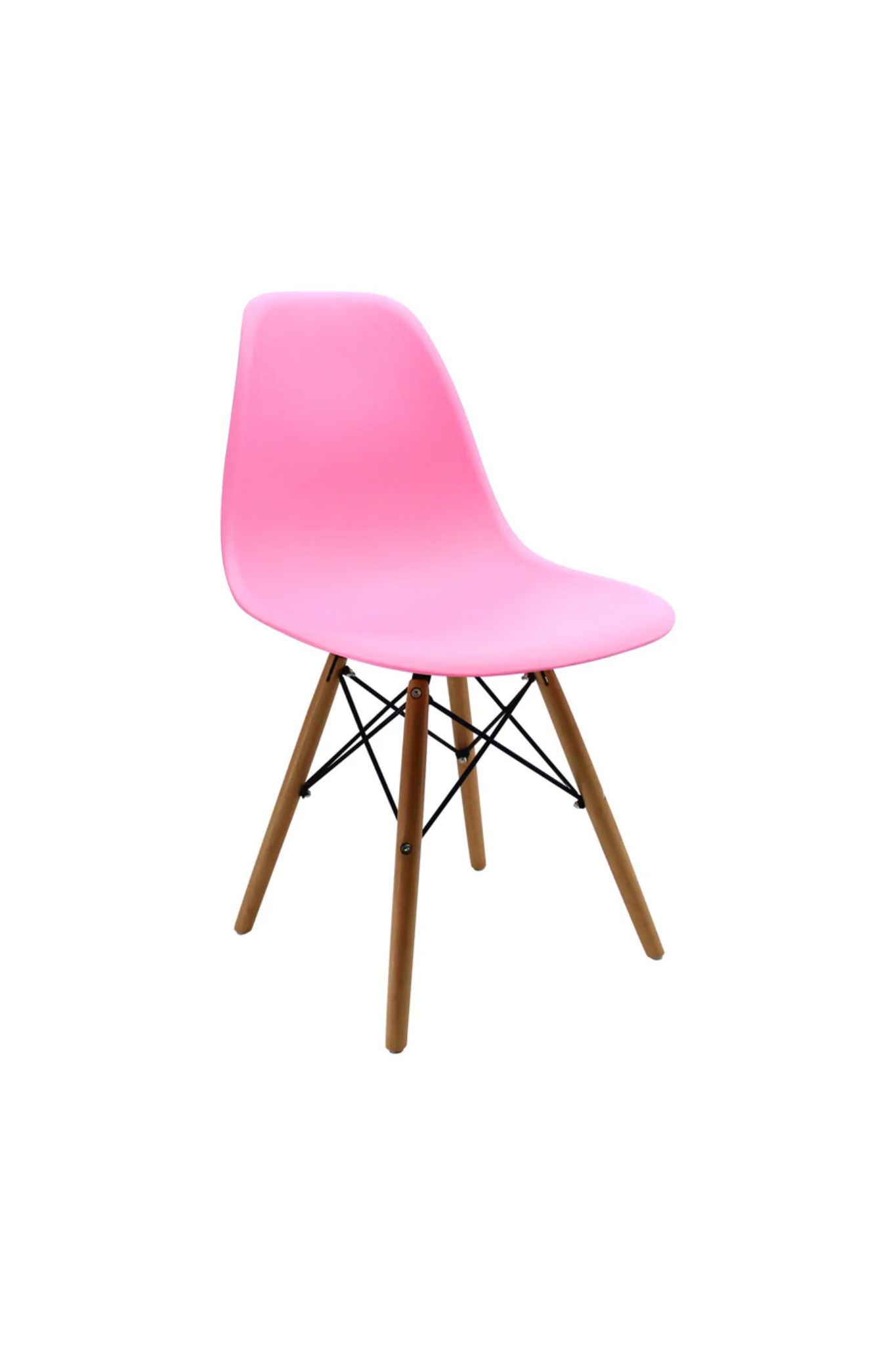 Silla DKR Tipo Eames Rosada