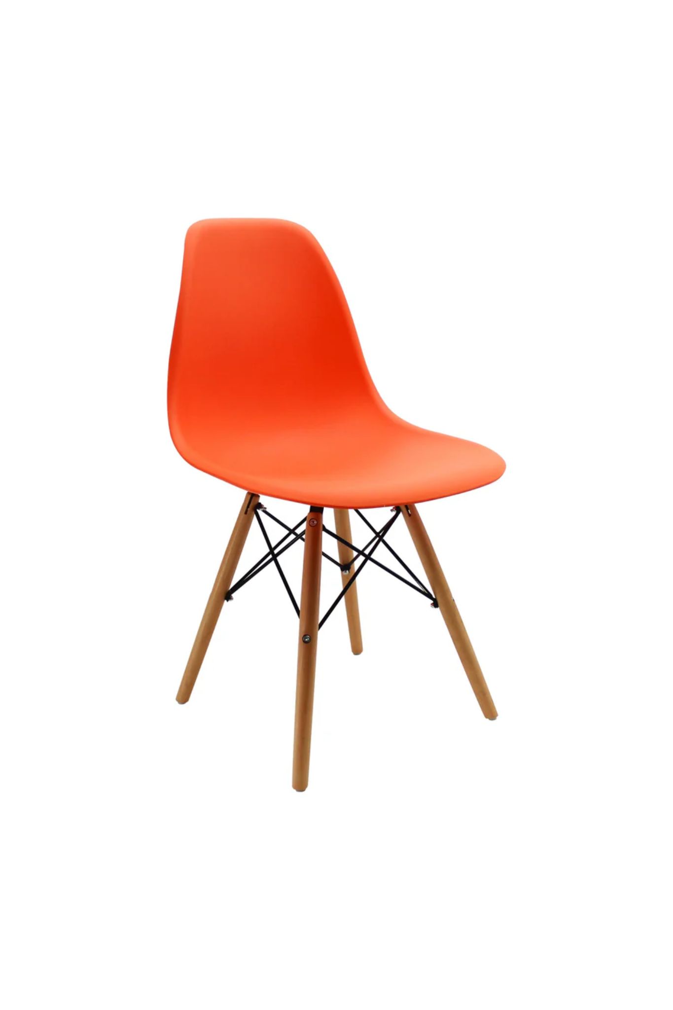 Silla DKR Tipo Eames Naranja