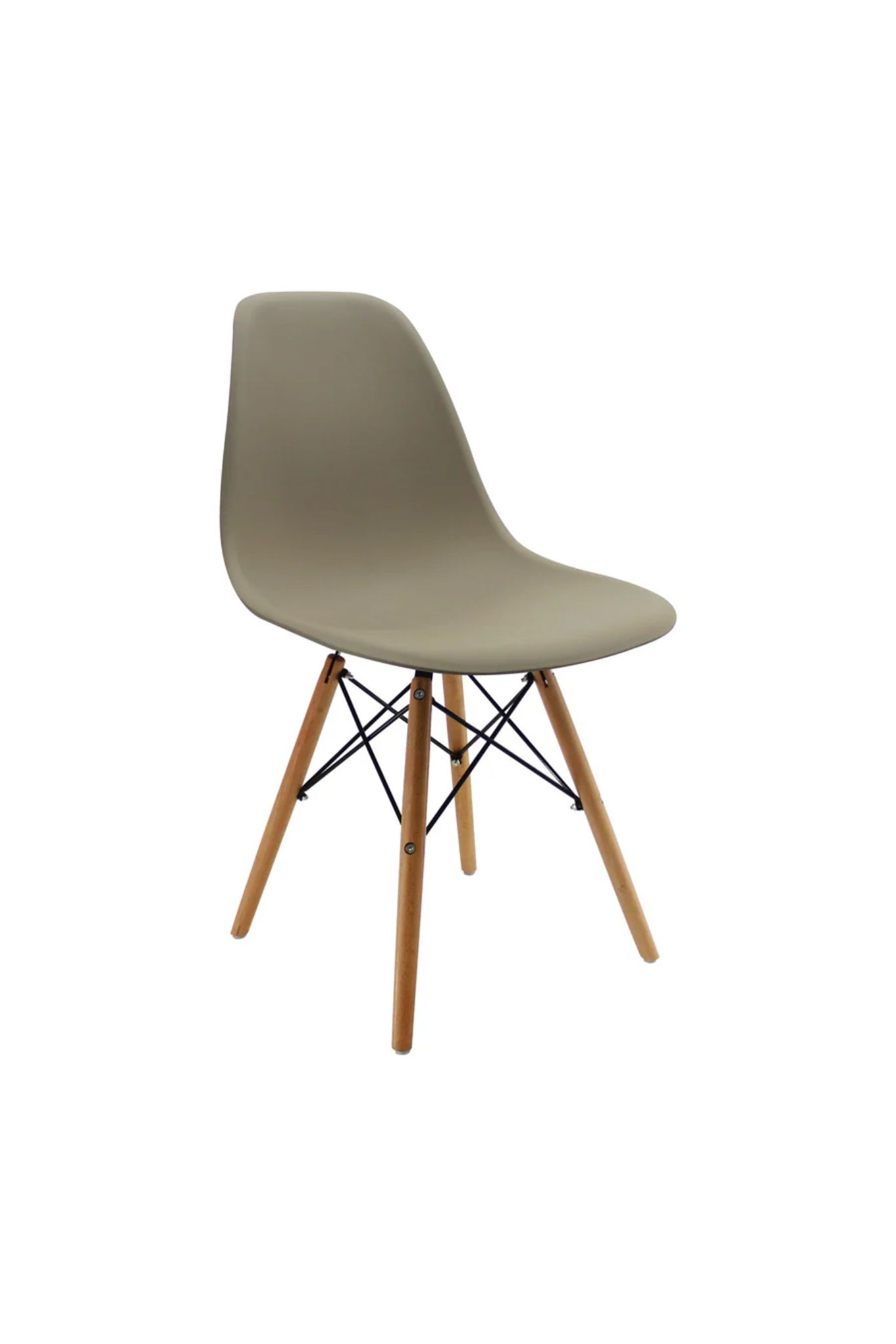 Silla DKR Tipo Eames Beige