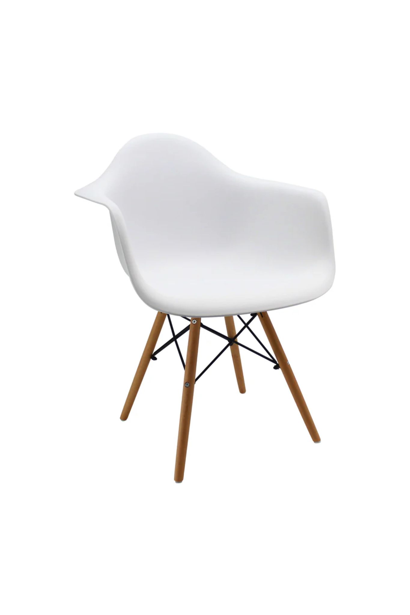 Silla DKR con Brazos Blanca