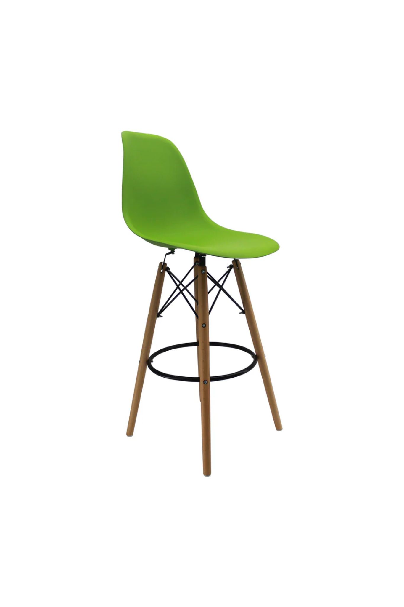Butaco DKR Bar Tipo Eames Verde